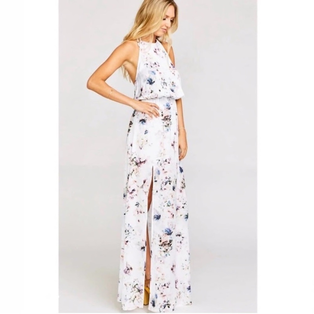 Show Me Your MuMu Pastel Floral Dress